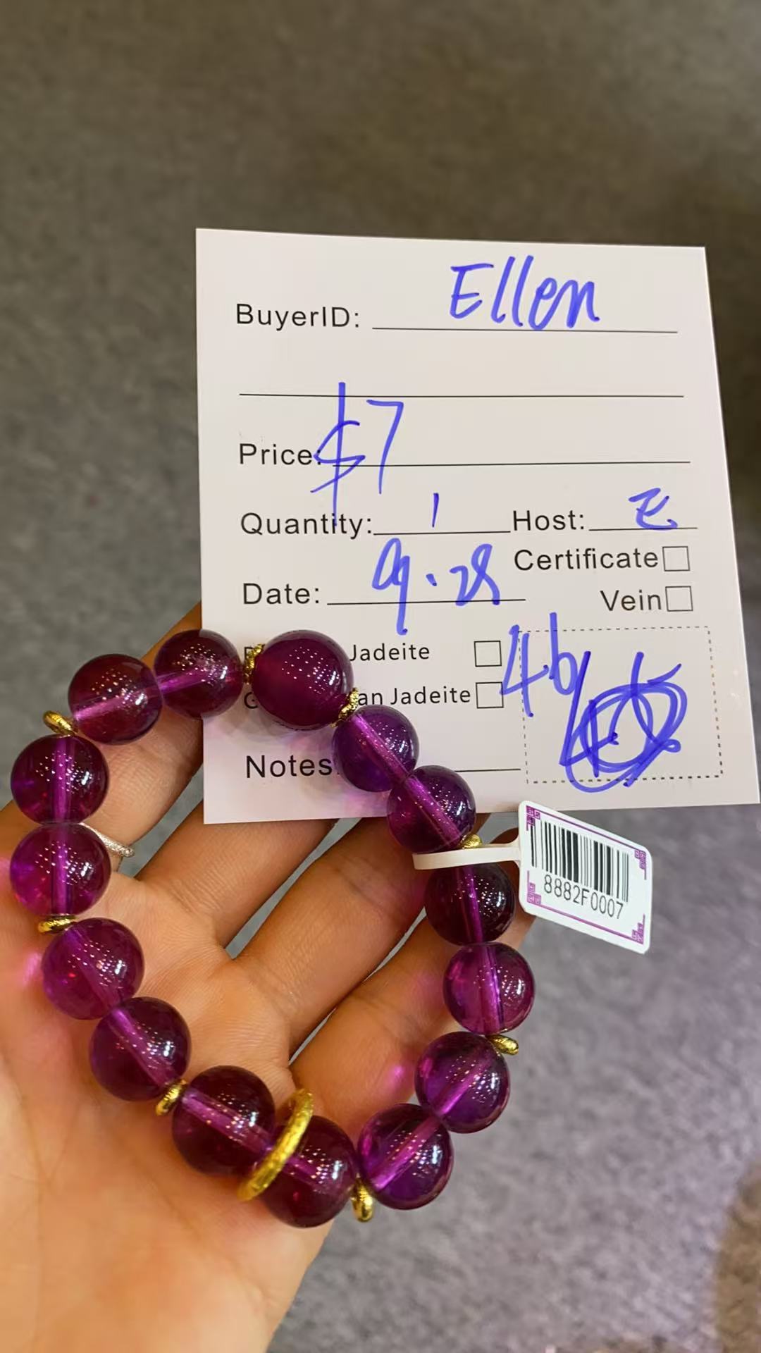 Ellen-10/02    Live Sale Exclusive Order
