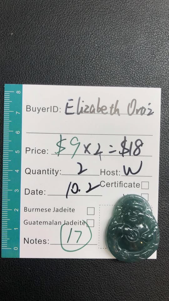 Elizabeth Ortiz Live Sale Exclusive Order    288$/12单