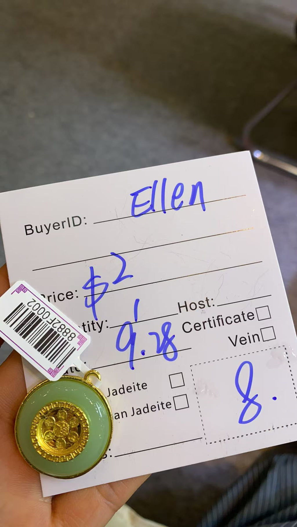 Ellen-10/02    Live Sale Exclusive Order